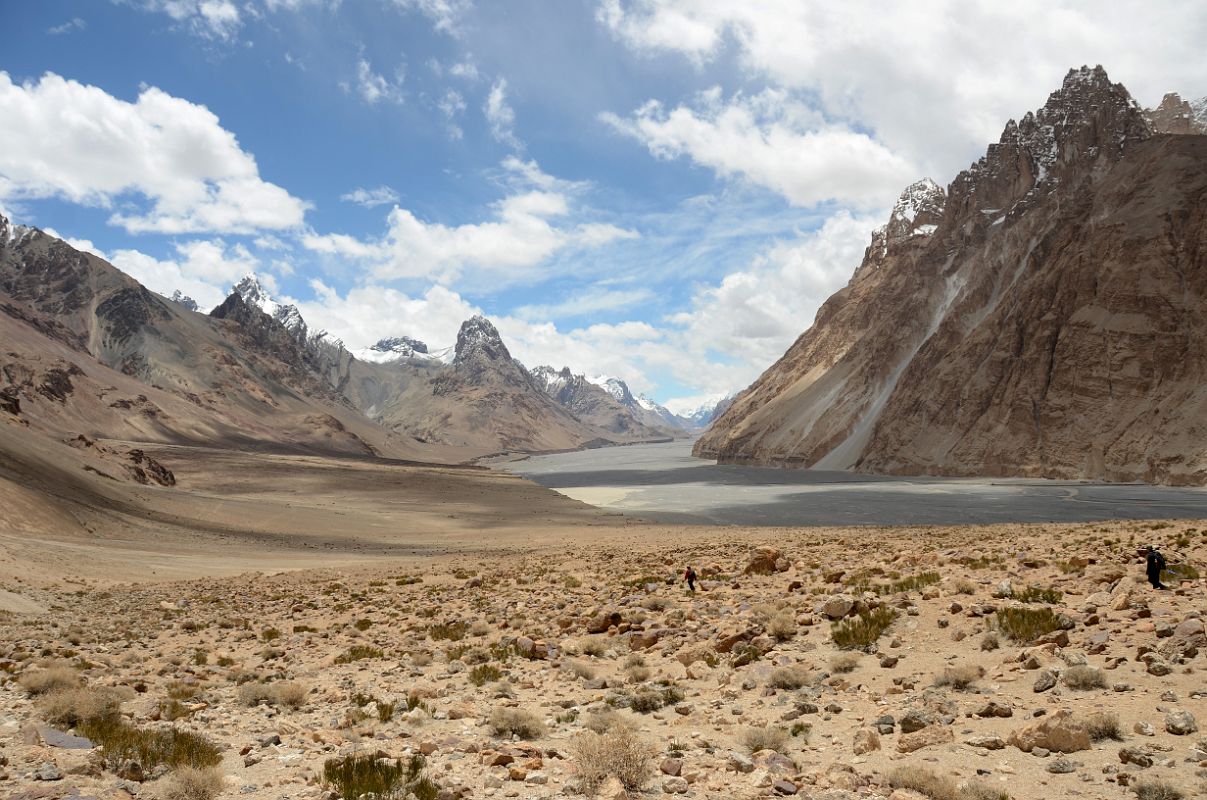 01 View Of Shaksgam Valley Towards Gasherbrums From Terrace Above The Shaksgam River On Trek To Gasherbrum North Base Camp In China 